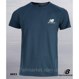 Футболка чоловіча молодіжна New Balance р-ри M-3XL (4цв) "REMAIN" недорого гуртом від прямого постачальника