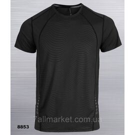 Футболка чоловіча молодіжна однотонна р-ри M-3XL (3кв) "REMAIN" недорого гуртом від прямого постачальника