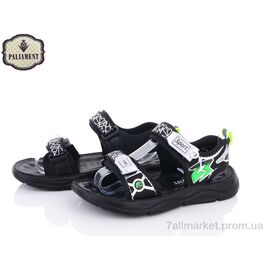 Фотография Сандалии детские летние Лето N33-5U (8 пар р.36-41) "PALIAMENT" недорого оптом от прямого поставщика