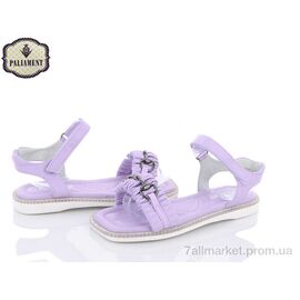 Фотография Босоножки детские летние Лето 7799-5 (8 пар р.32-37) "PALIAMENT" недорого оптом от прямого поставщика