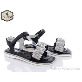 Фотография Босоножки детские летние Лето 7800-1 (8 пар р.32-37) "PALIAMENT" недорого оптом от прямого поставщика