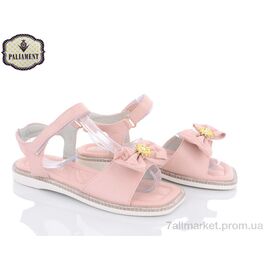 Фотография Босоножки детские летние Лето 7801-3 (8 пар р.32-37) "PALIAMENT" недорого оптом от прямого поставщика