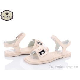 Фотография Босоножки детские летние Лето 7788-3 (8 пар р.32-37) "PALIAMENT" недорого оптом от прямого поставщика