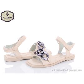 Фотография Босоножки детские летние Лето д7787-3 (8 пар р.32-37) "PALIAMENT" недорого оптом от прямого поставщика