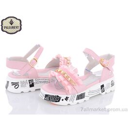 Фотография Босоножки детские летние Лето 20650-5 (8 пар р.30-37) "PALIAMENT" недорого оптом от прямого поставщика