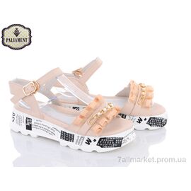 Фотография Босоножки детские летние Лето 20650-6 (8 пар р.30-37) "PALIAMENT" недорого оптом от прямого поставщика