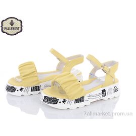 Фотография Босоножки детские летние Лето 20651-3 (8 пар р.30-37) "PALIAMENT" недорого оптом от прямого поставщика