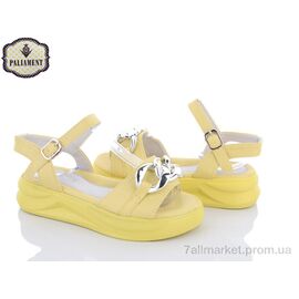 Фотография Босоножки детские летние Лето T03-3 (8 пар р.30-37) "PALIAMENT" недорого оптом от прямого поставщика