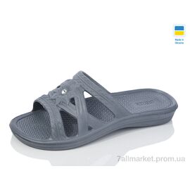 Фотография Шлепки женские облегченные Лето Камінчик старий сірий (8 пар р.36-41) "Lot Shoes" недорого оптом от прямого поставщика