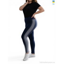 Фотография Лосинсы женские Весна/осень 50253 синій (4 шт. р.сетка XL-4XL) "Sport style" недорого оптом от прямого поставщика