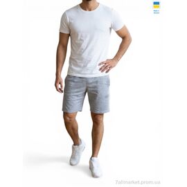 Фотография Шорты мужские Лето Ш02NI св.сірий (5 шт. р.сетка 48-56) "Sport style" недорого оптом от прямого поставщика