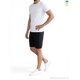Фотография Шорты мужские Лето Ш02PU чорний (5 шт. р.сетка 46-54) "Sport style" недорого оптом от прямого поставщика