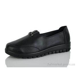 Фотография Туфли женские стильные Весна/осень 3027 black (6 пар р.38-43) "Baolikang" недорого оптом от прямого поставщика