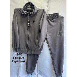 Фотография Костюм спортивный женский тёплый MH613 grey р.48-56 "WELL" недорого оптом от прямого поставщика
