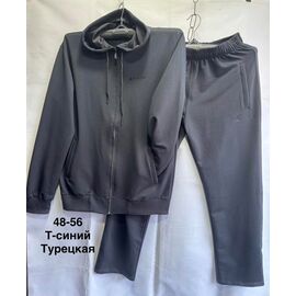 Фотография Костюм спортивный женский тёплый MH616 navy р.48-56 "WELL" недорого оптом от прямого поставщика