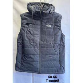 Фотография Жилетка мужская MH623 navy р.58-66 "WELL" недорого оптом от прямого поставщика