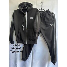 Фотография Костюм спортивный мужской MH630 black р.48-54 "WELL" недорого оптом от прямого поставщика