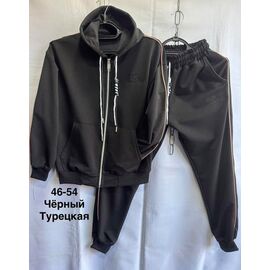 Фотография Костюм спортивный мужской MH633 black р.48-54 "WELL" недорого оптом от прямого поставщика