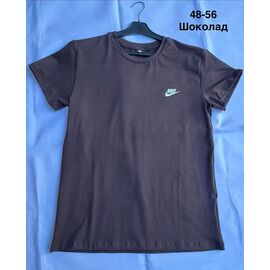 Фотография Футболка мужская MH644 brown р.48-56 "WELL" недорого оптом от прямого поставщика