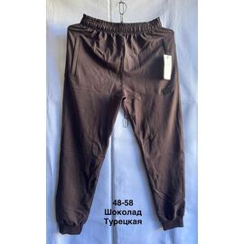 Фотография Штаны спортивные мужские MH652 brown р.48-58 "WELL" недорого оптом от прямого поставщика