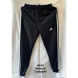 Фотография Штаны спортивные мужские MH665 black р.46-54 "WELL" недорого оптом от прямого поставщика