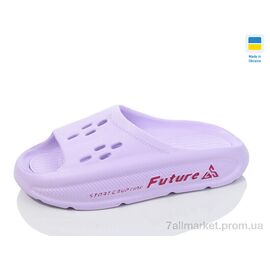 Фотография Шлепки женские облегченные Лето N72 бузковий (8 пар р.36-41) "Lot Shoes" недорого оптом от прямого поставщика