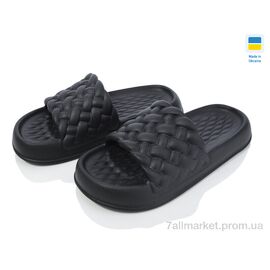 Фотография Шлепки женские облегченные Лето DS ПЖ49 чорний (6 пар р.37-42) "Vladimir" недорого оптом от прямого поставщика