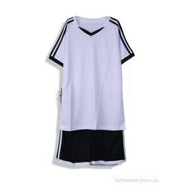 Фотография Спортивный костюм детский Лето 906-1 білий (6 шт. р.сетка 26-XL) "Presto" недорого оптом от прямого поставщика