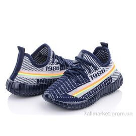 Кросівки дитячі модні Літо K917-5 (12 пар р.31-36) "Blue Rama" недорого оптом від прямого постачальника