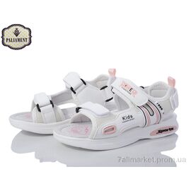 Фотография Босоножки детские летние Лето 7755-2 (8 пар р.32-37) "PALIAMENT" недорого оптом от прямого поставщика