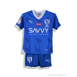 Фотография Спортивный костюм детский Лето 579 Neymar блакитно-білий (8 шт. р.сетка 116-176) "Presto" недорого оптом от прямого поставщика