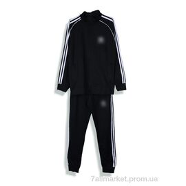 Спортивний костюм дитячий Весна/осінь 7289 чорний (7 шт. р.сіткаS-2XL) "Presto" недорого оптом від прямого постачальника