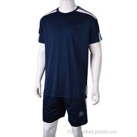 Фотография Спортивный костюм мужской Лето 723AD синій (6 шт. р.сетка S-2XL) "Presto" недорого оптом от прямого поставщика