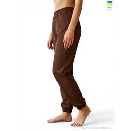 Спортивні штани жіночі Весна/осінь 10055 шоколад (4 шт. р.сітка2XL-5XL) "Margo" недорого оптом від прямого постачальника