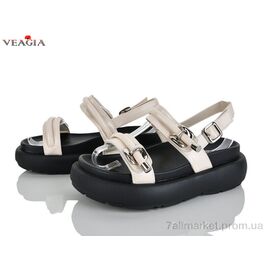 Фотография Босоножки женские летние Лето N22 beige (8 пар р.36-40) "Veagia-ADA" недорого оптом от прямого поставщика