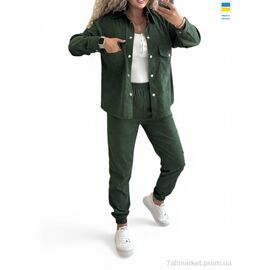 Фотография Женский костюм Весна/осень 127 хакі (3 шт. р.сетка 42-52) "Alisa Brand" недорого оптом от прямого поставщика