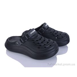Фотография Кроксы мужские легкие Лето 5523 чорний (6 пар р.40-45) "Favorit" недорого оптом от прямого поставщика