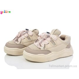 Фотография Кроссовки детские модные Весна/осень 2048-2 (10 пар р.26-30) "Yalike" недорого оптом от прямого поставщика
