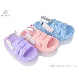 Босоніжки дитячі літні Літо A18 mix (10 пар р.17-22) "Acorus" недорого оптом від прямого постачальника