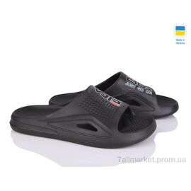 Фотография Шлепки детские летние Лето Крок 110 чорний (6 пар р.36-41) "Vladimir" недорого оптом от прямого поставщика