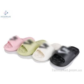 Фотография Шлепки женские облегченные Лето 2338 mix (12 пар р.36-41) "Acorus" недорого оптом от прямого поставщика