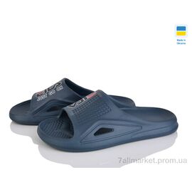 Фотография Шлепки детские летние Лето C110 т.синій (6 пар р.36-41) "Vladimir" недорого оптом от прямого поставщика