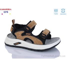 Сандалії дитячі літні Літо S721-6 (8 пар р.27-32) "GFB-Канарейка" недорого оптом від прямого постачальника