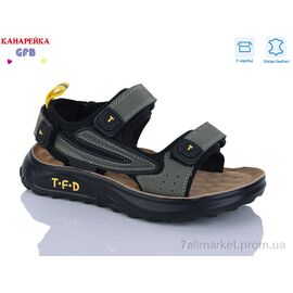 Сандалії дитячі літні Літо S727-7 (8 пар р.27-32) "GFB-Канарейка" недорого оптом від прямого постачальника