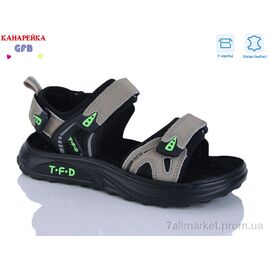 Сандалії дитячі літні Літо R828-3 (8 пар р.32-37) "GFB-Канарейка" недорого оптом від прямого постачальника