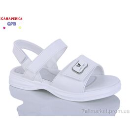 Босоніжки дитячі літні Літо R832-1 (8 пар р.32-37) "GFB-Канарейка" недорого оптом від прямого постачальника