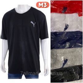 Футболка чоловіча молодіжна/батал р-ри 5XL-8XL (мікс кв) "STELLA" недорого гуртом від прямого постачальника