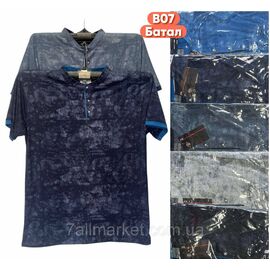 Футболка чоловіча молодіжна батал р-ри 5XL-8XL (мікс кв) "STELLA" недорого гуртом від прямого постачальника