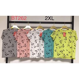 Футболка жіноча стильна р-р 2XL (мікс-кв) "Stella" недорого від прямого постачальника