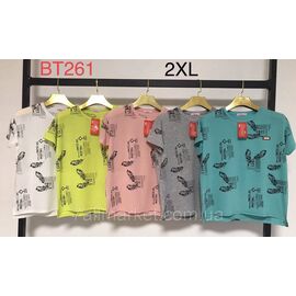 Футболка жіноча стильна р-р 2XL (мікс-кв) "Stella" недорого від прямого постачальника